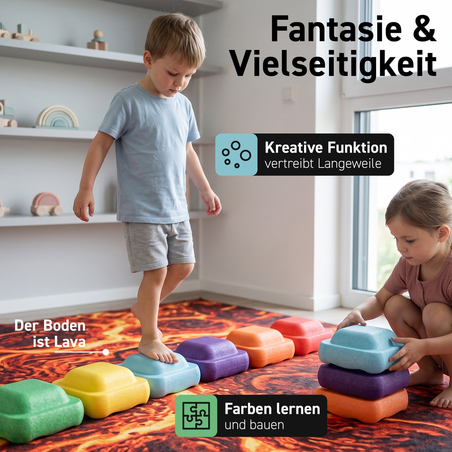 Stapelsteine für Kinder