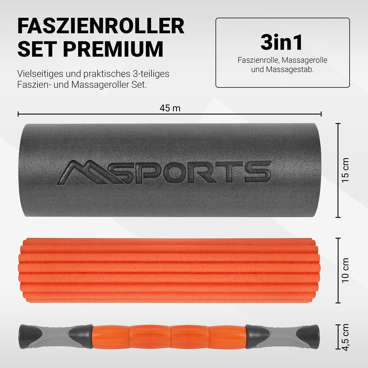 Faszien Set 3in1