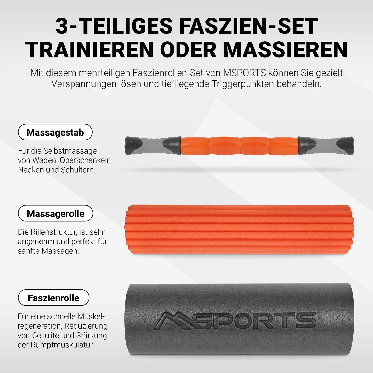 Faszien Set 3in1