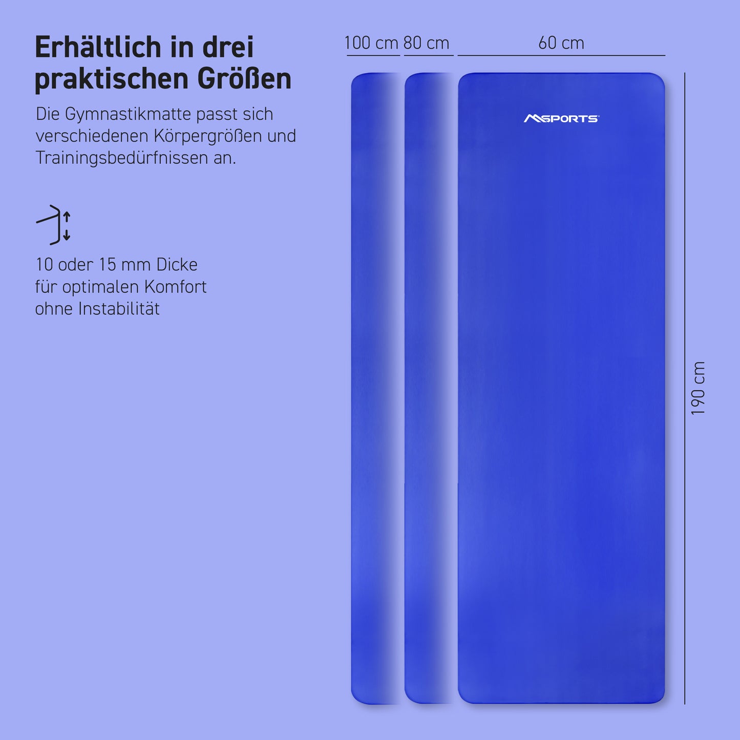 Gymnastikmatte Premium