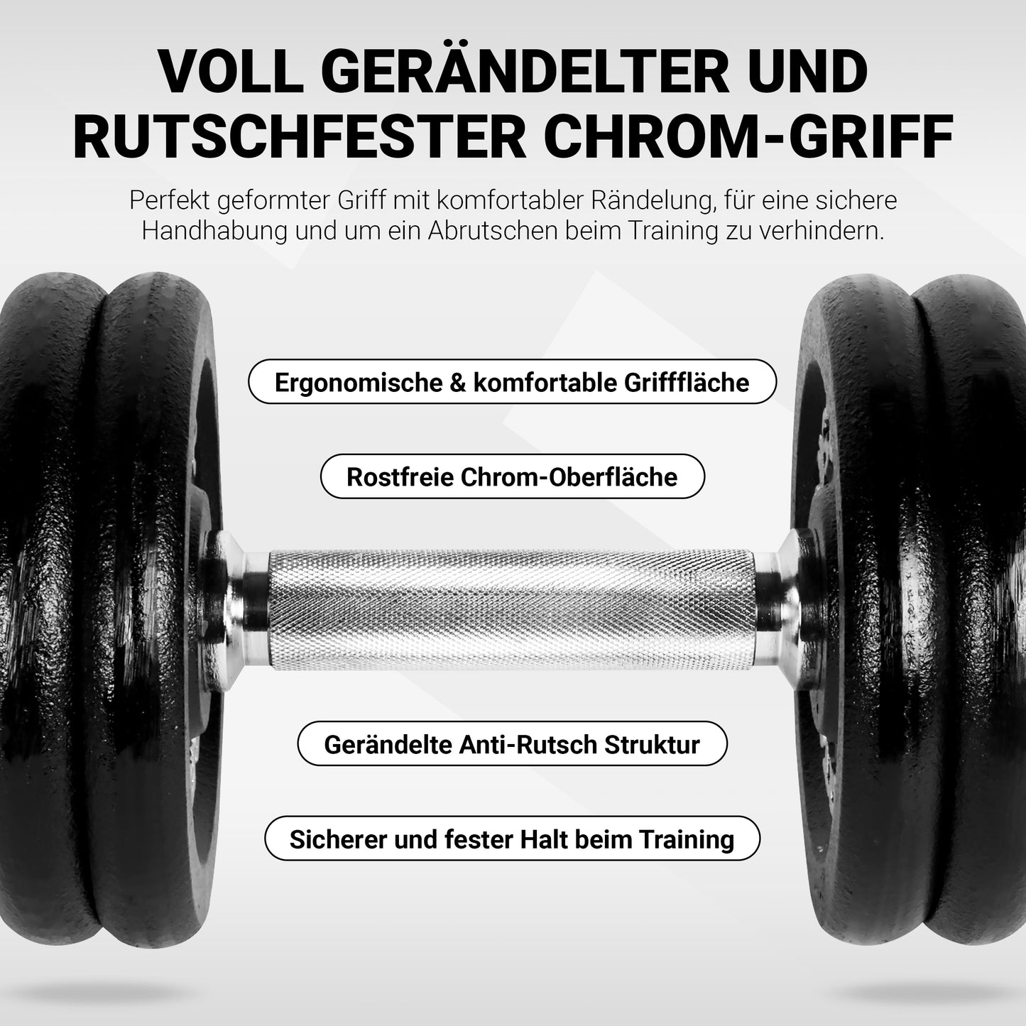 Kurzhantel Set Gusseisen