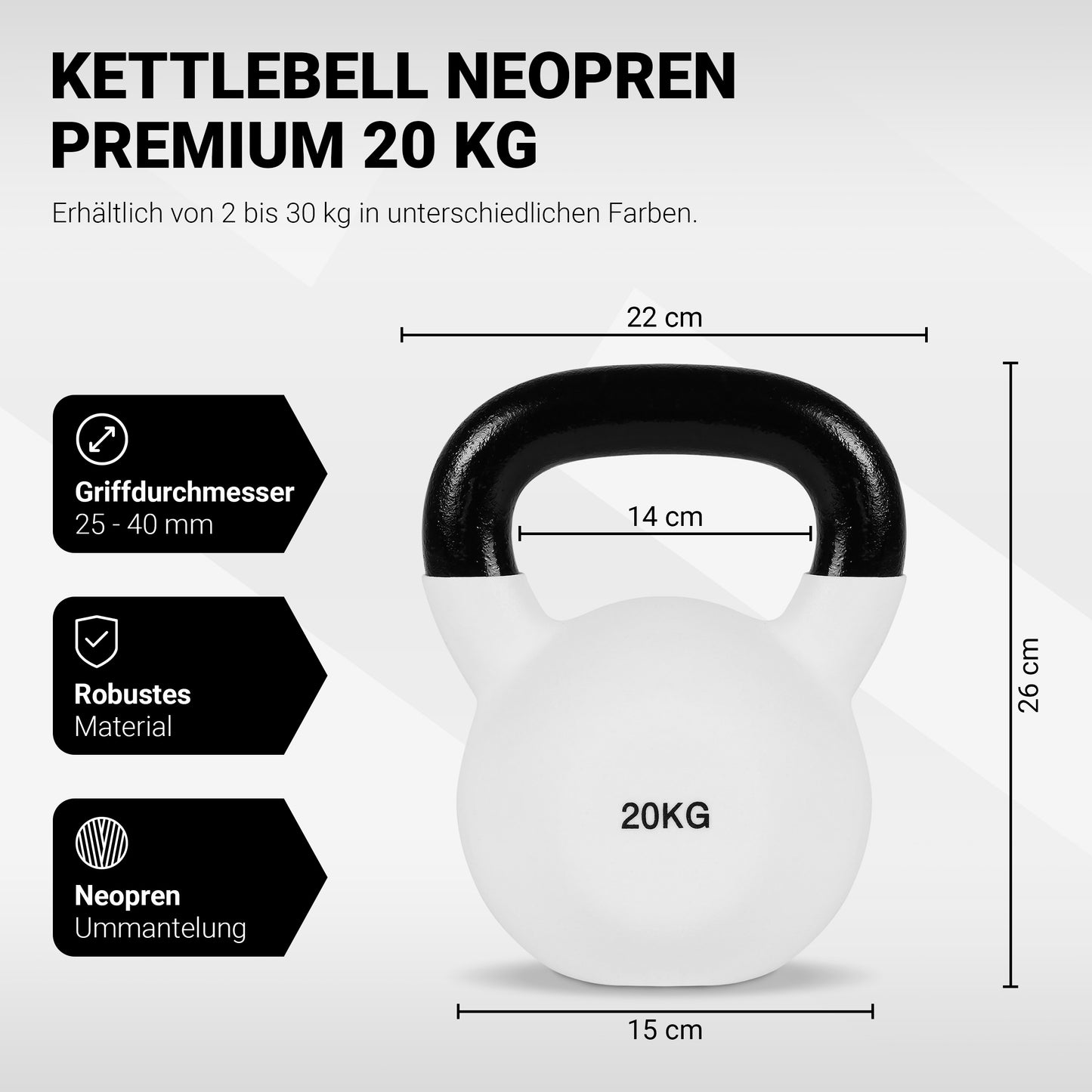 Kettlebell Neopren