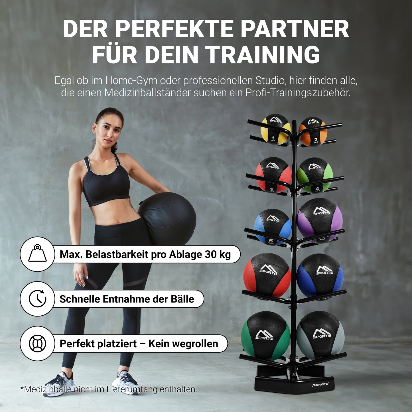 Medizinball Rack