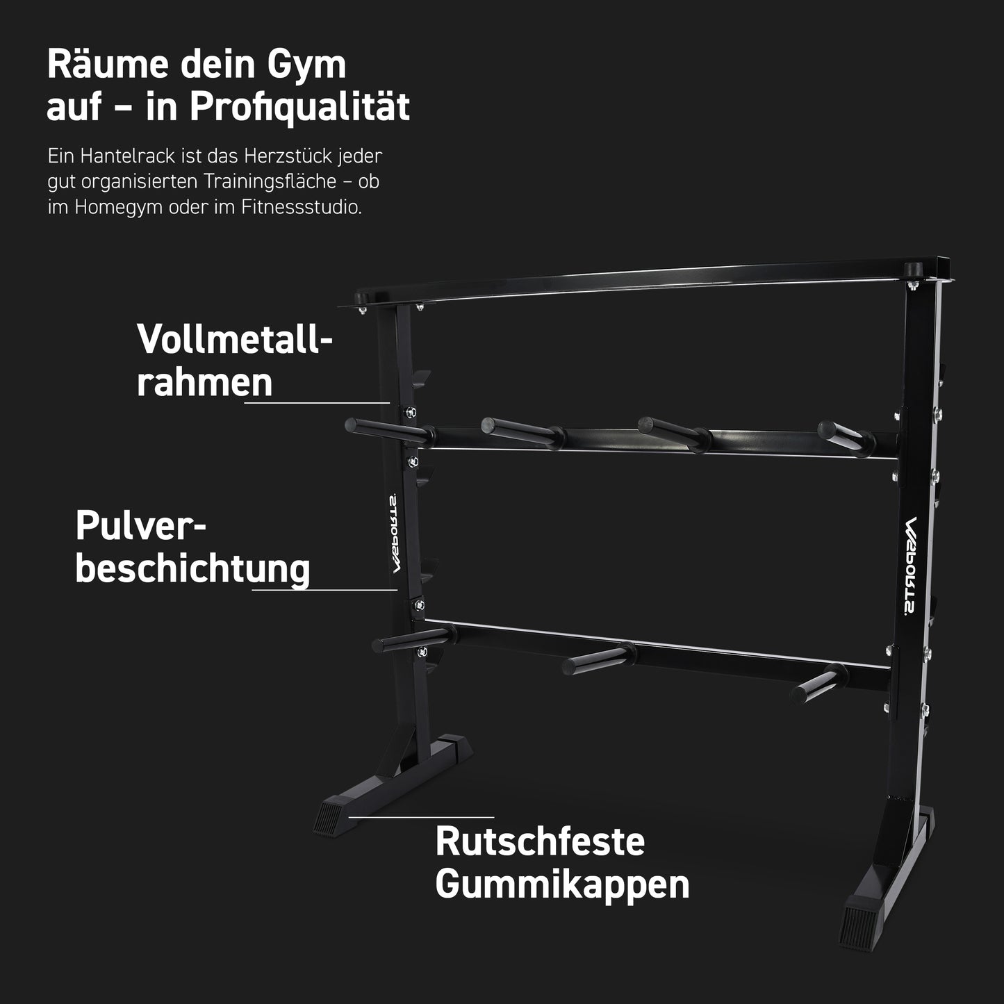 Multifunktion Hantelständer