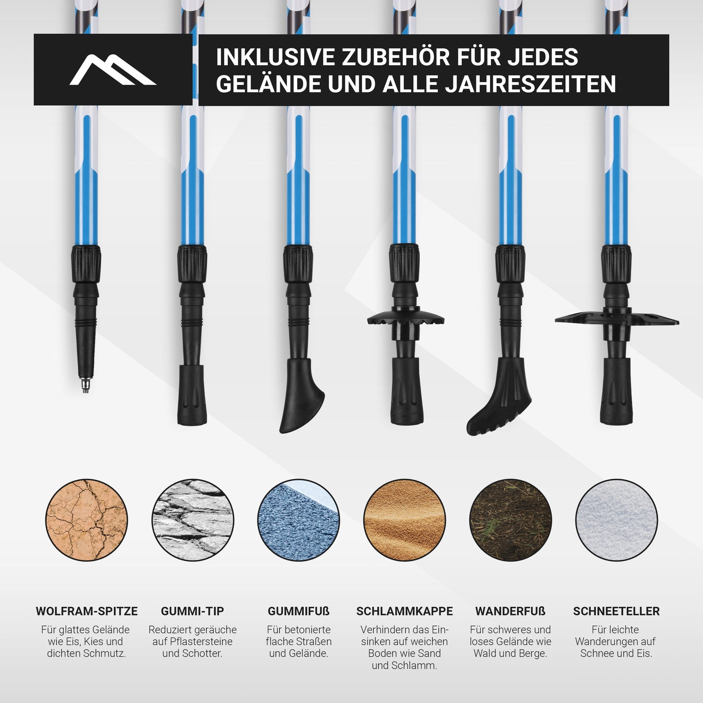 Nordic Walking Stöcke Premium
