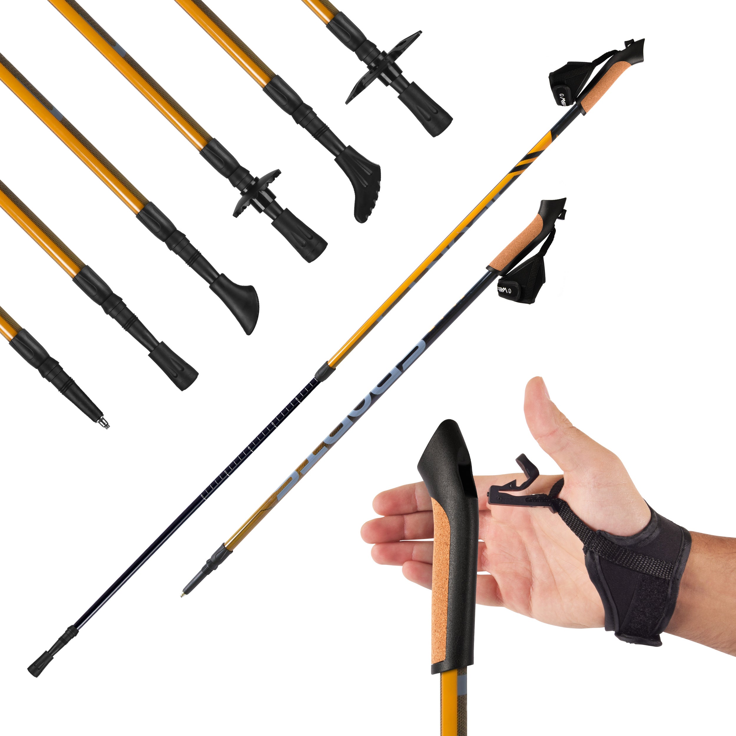 Nordic Walking Stöcke Carbon