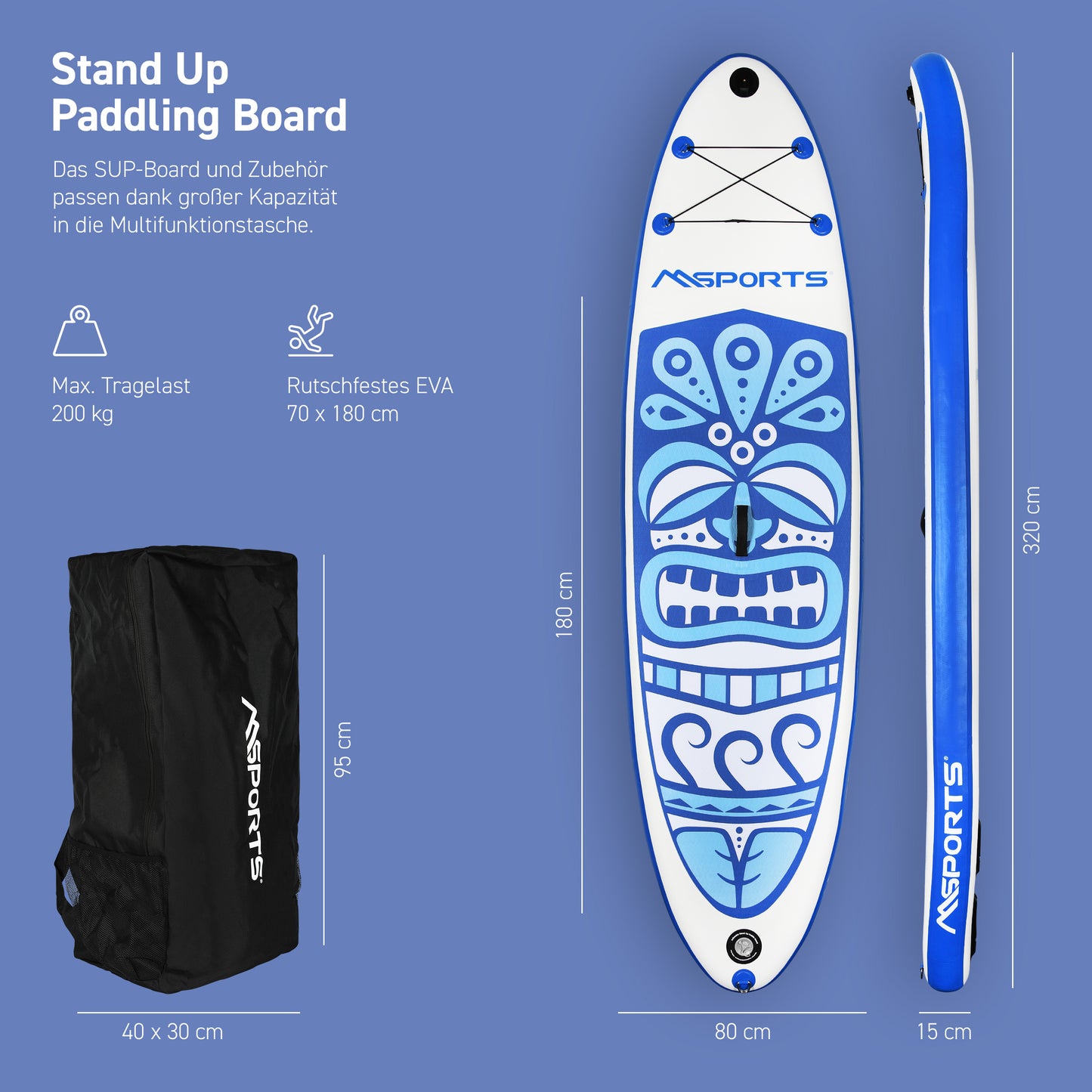 SUP Board Premium Blue