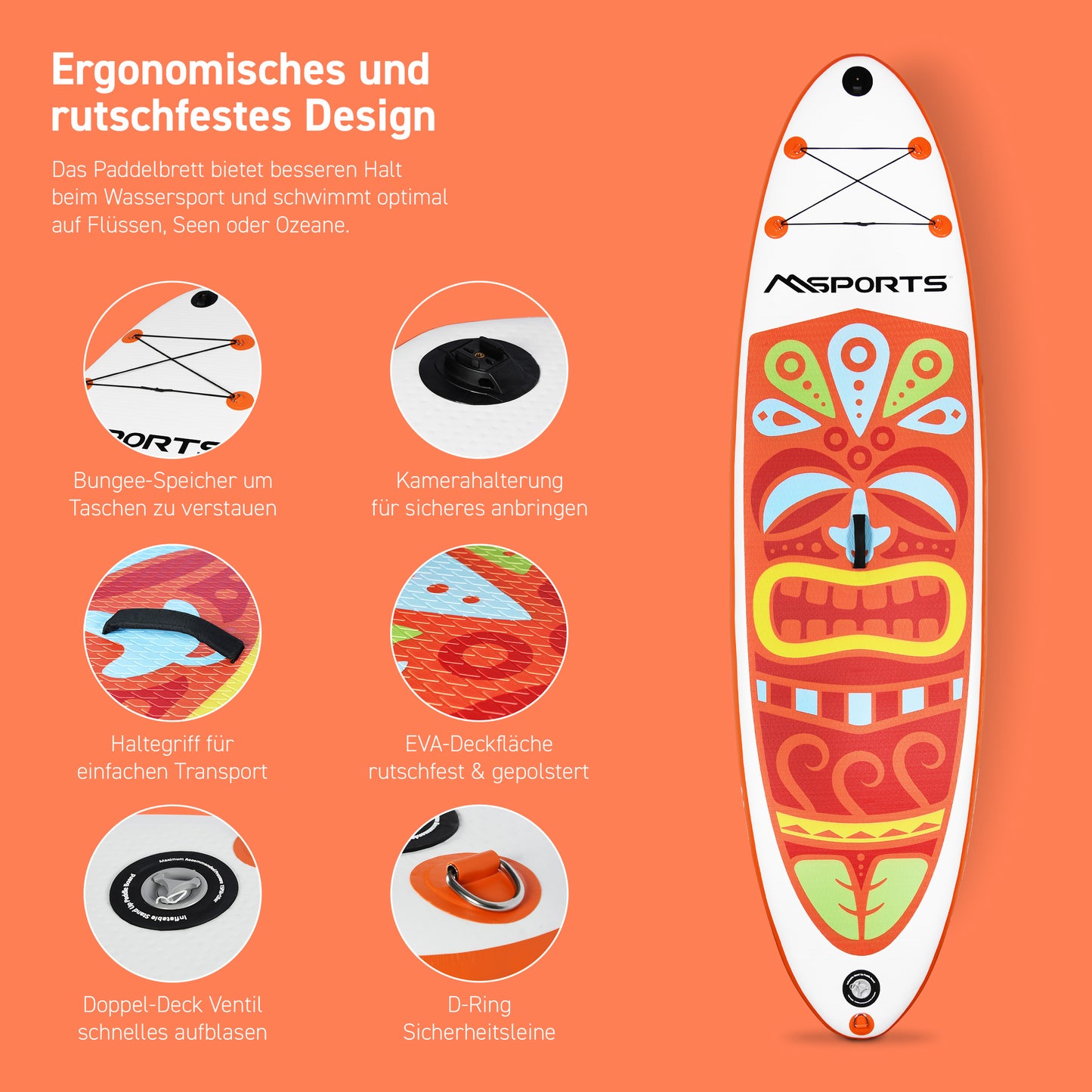 SUP Board Premium Orange