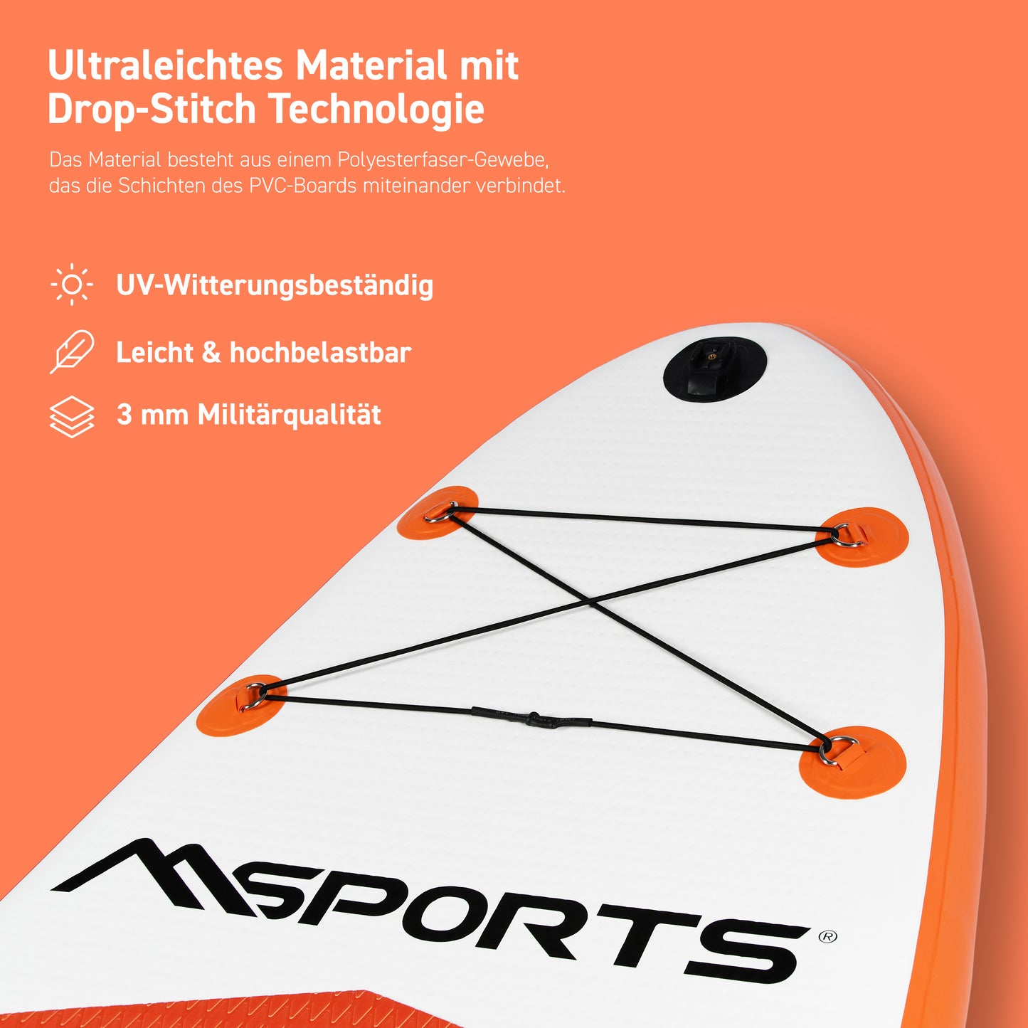 SUP Board Premium Orange