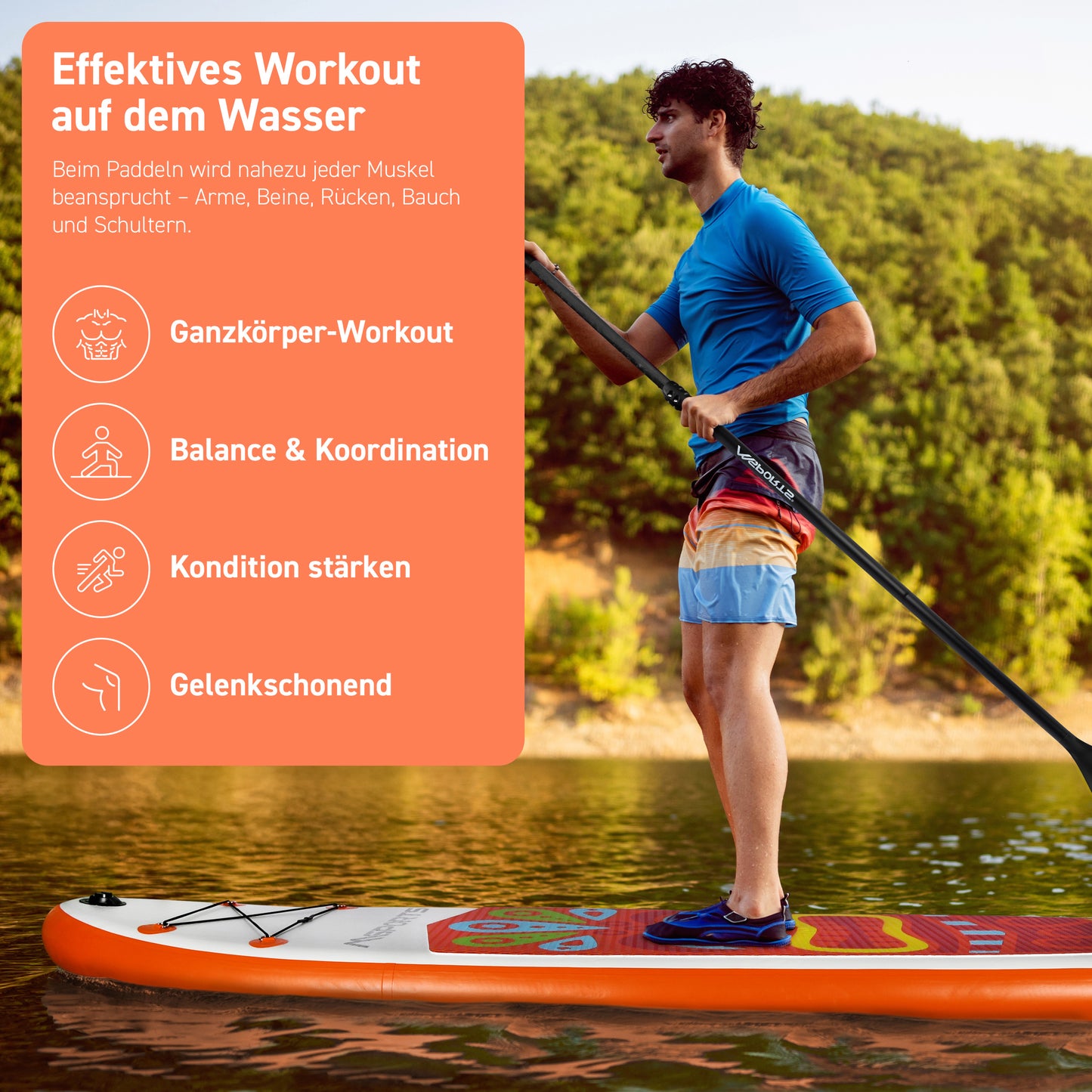 SUP Board Premium Orange