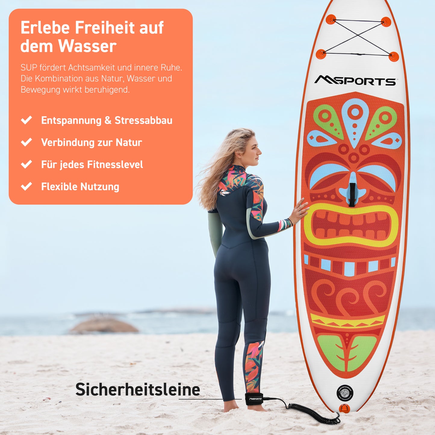 SUP Board Premium Orange