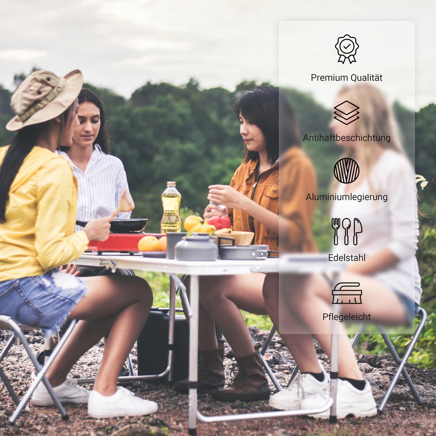 Camping Kochgeschirr Set