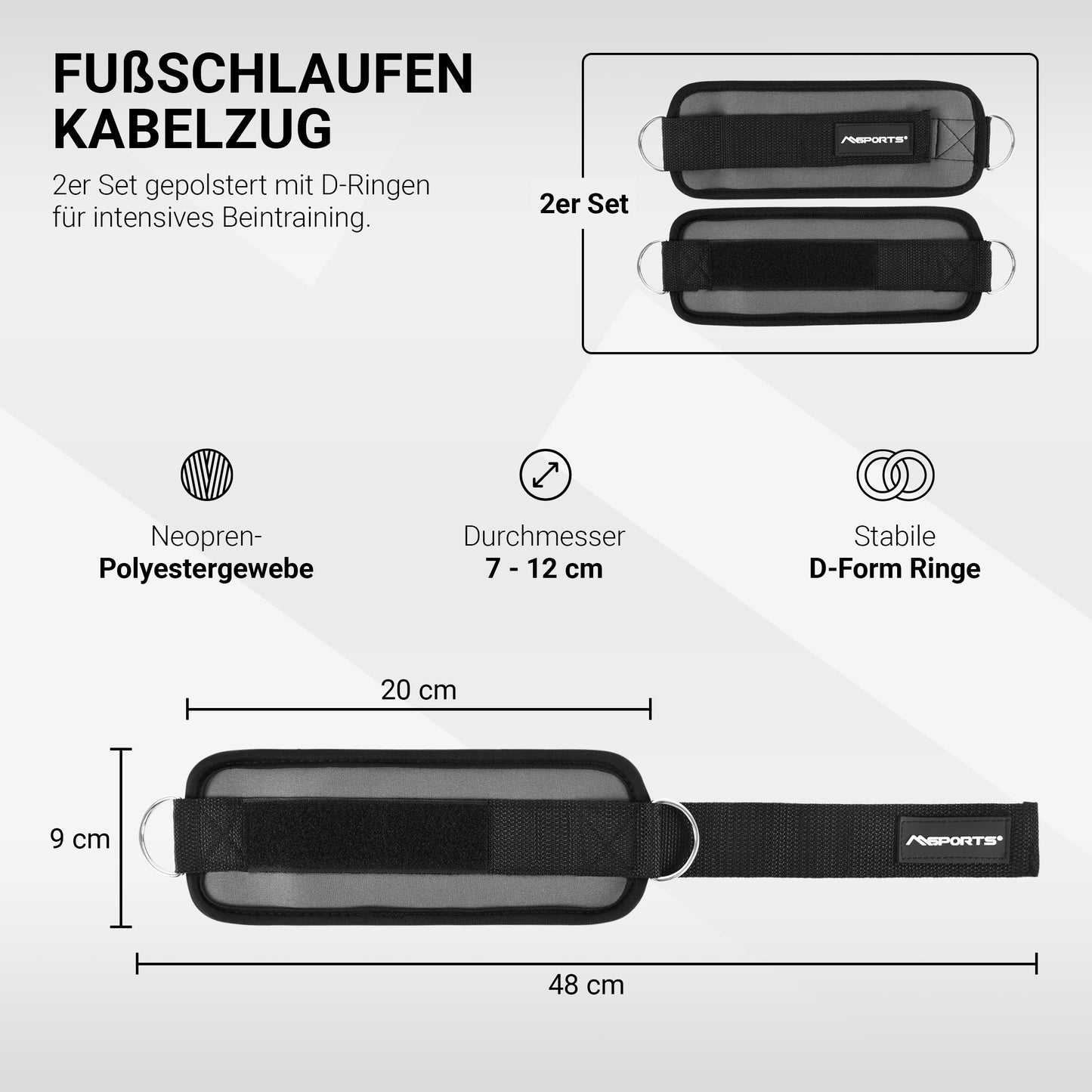Fußschlaufen Premium