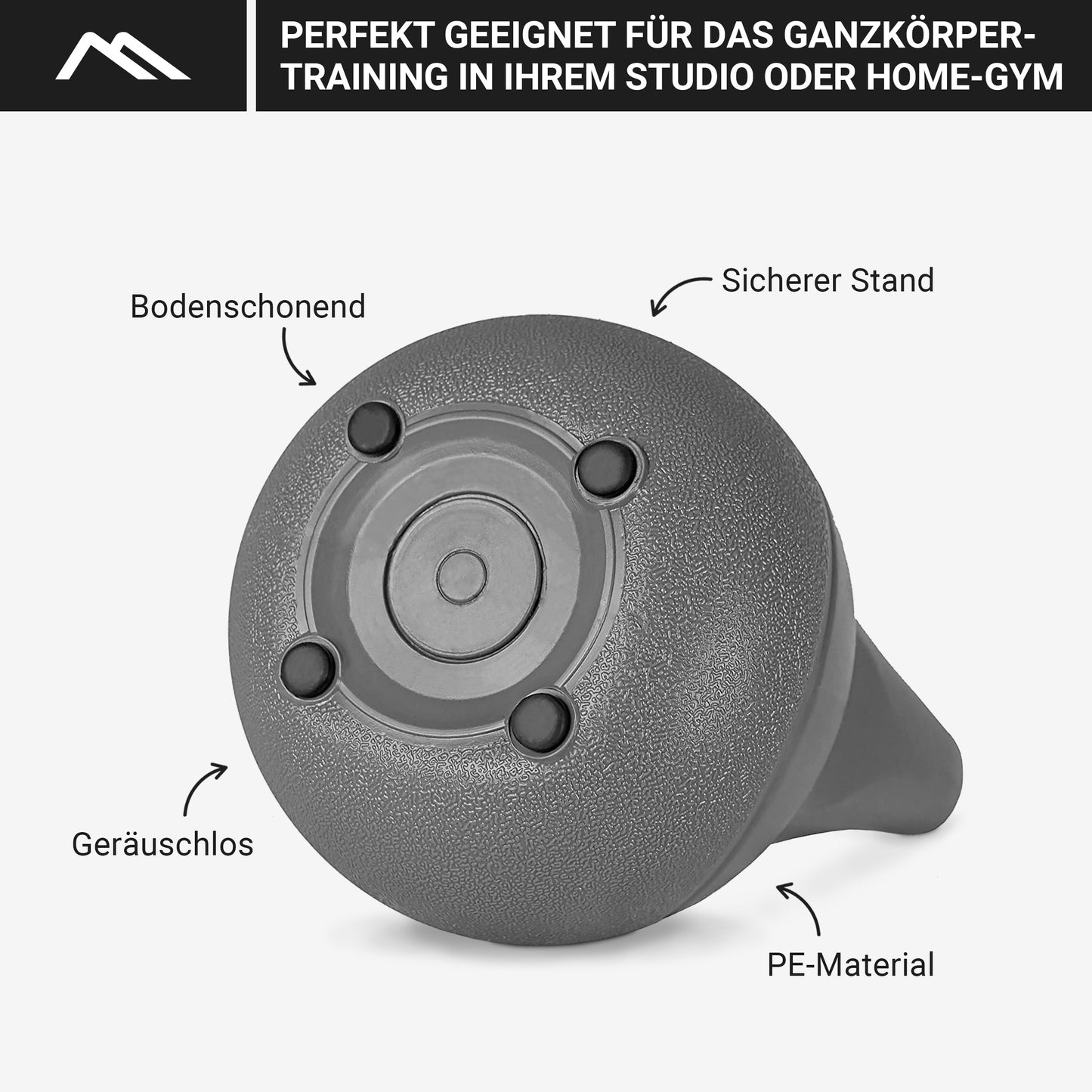 Kettlebell Kunststoff