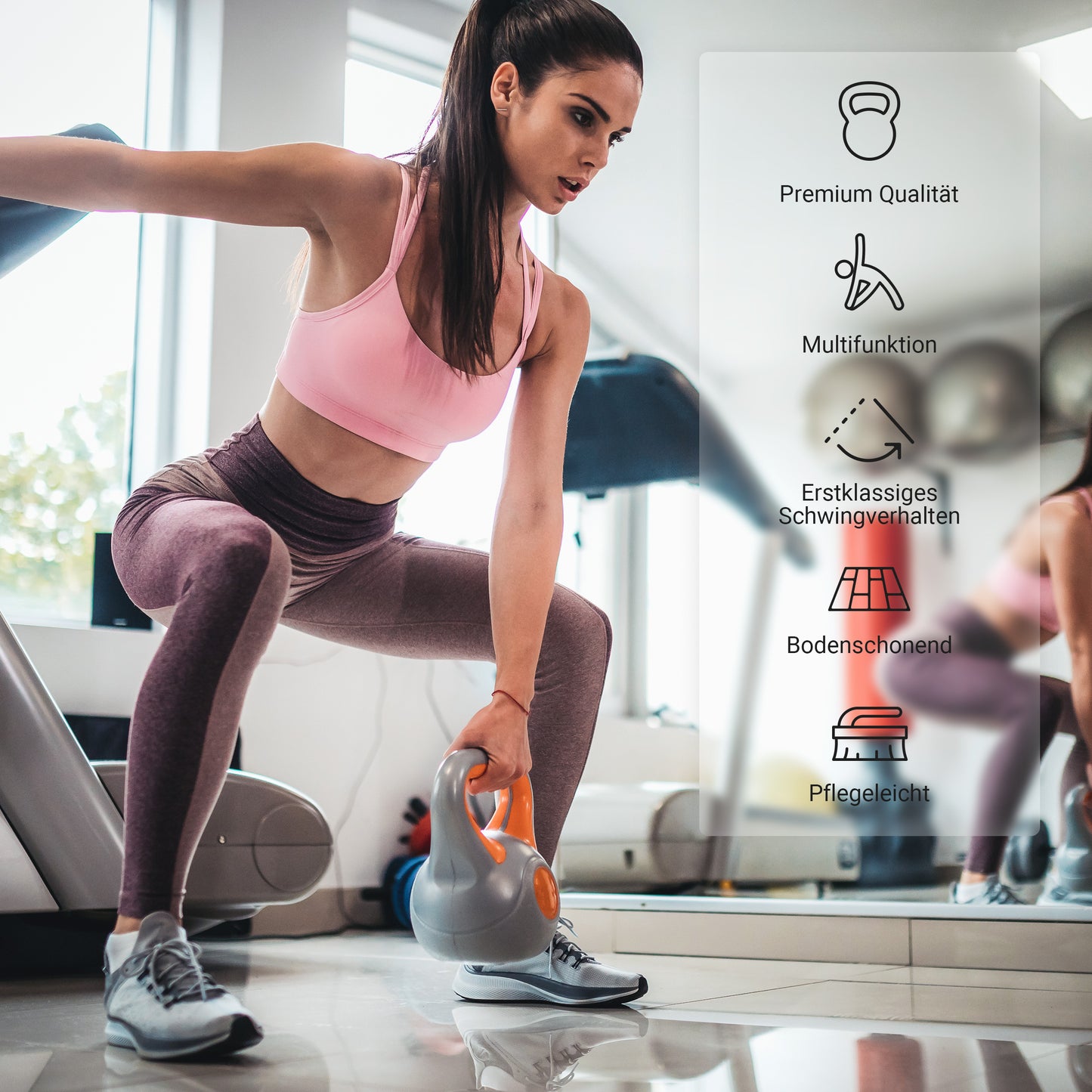 Kettlebell Kunststoff