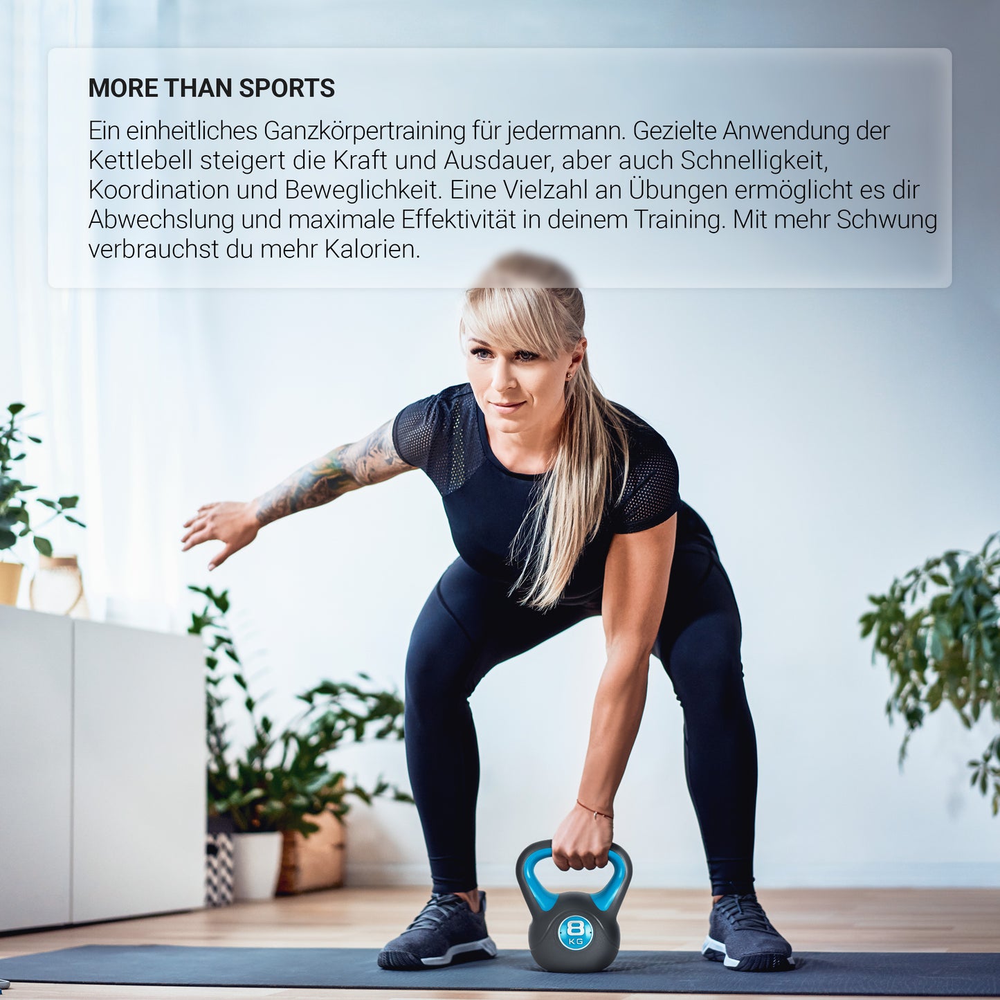 Kettlebell Kunststoff