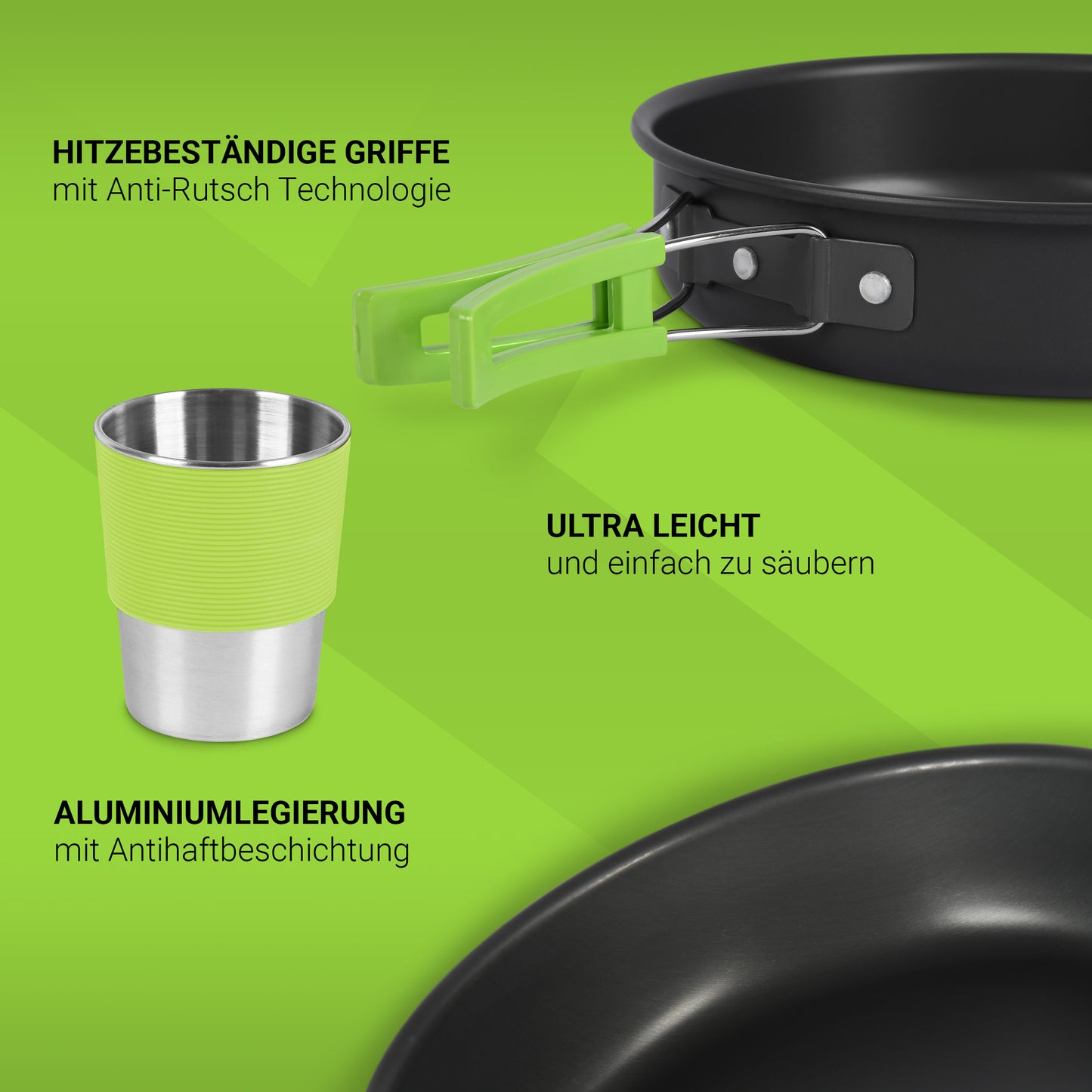 Camping Kochset 4 Personen