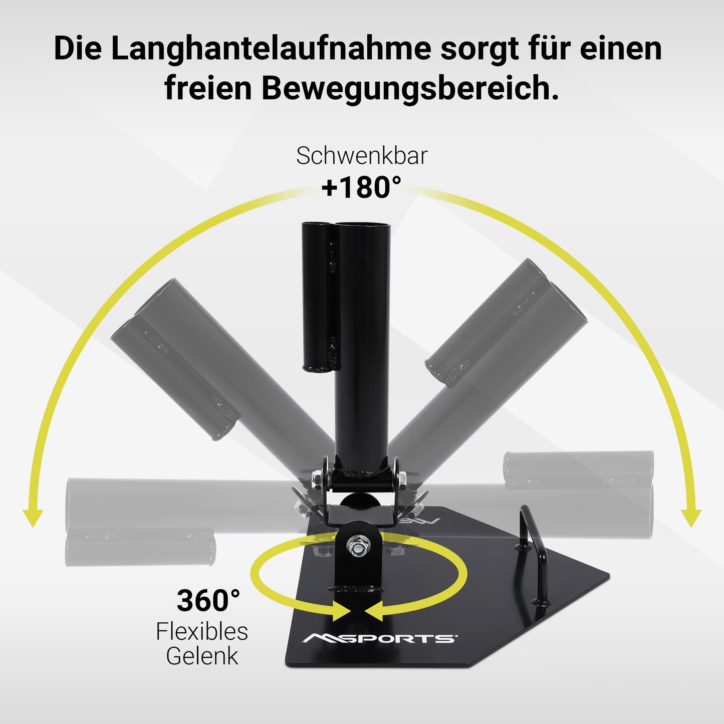 Langhantelaufnahme