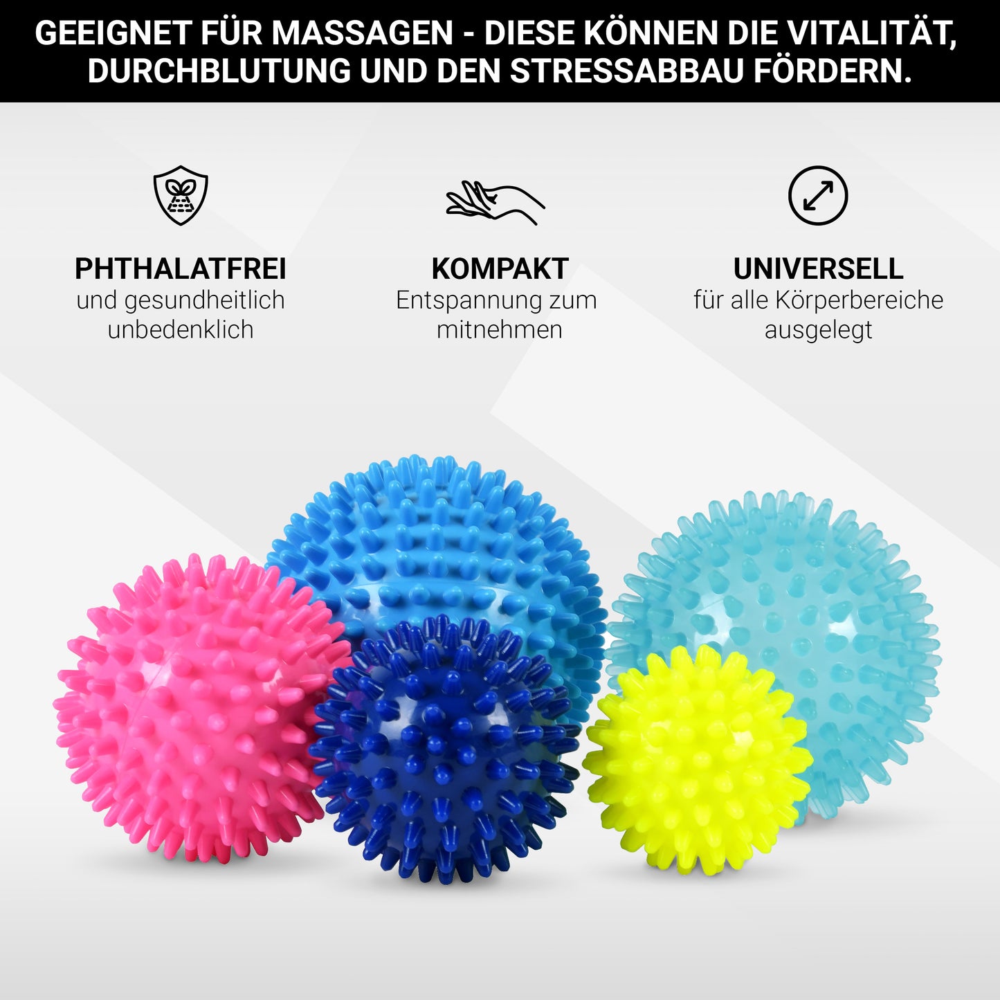 Massageball 5er Set