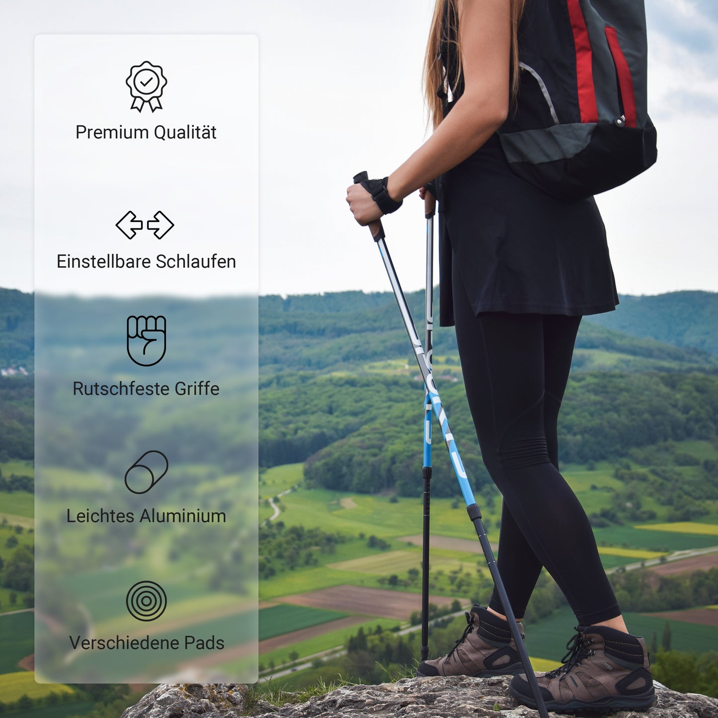 Nordic Walking Stöcke Premium