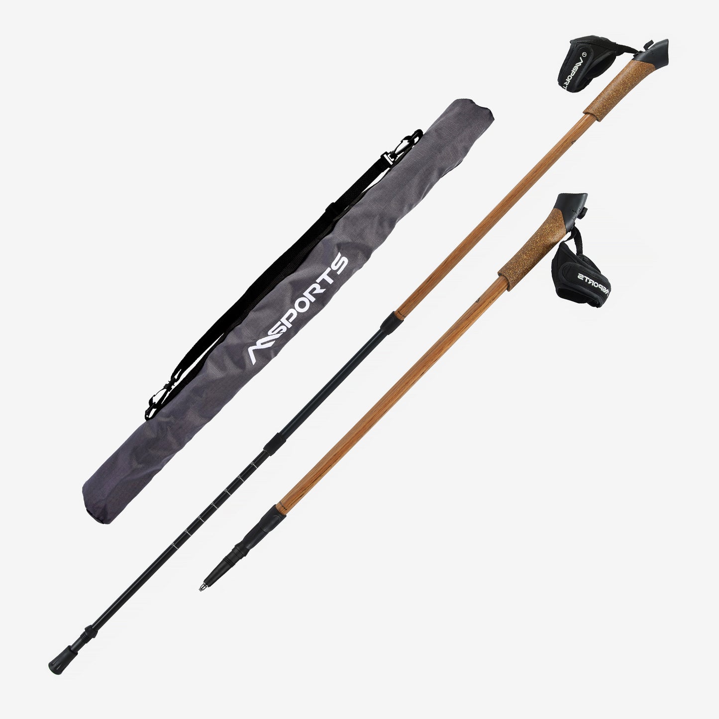 Nordic Walking Stöcke Holz