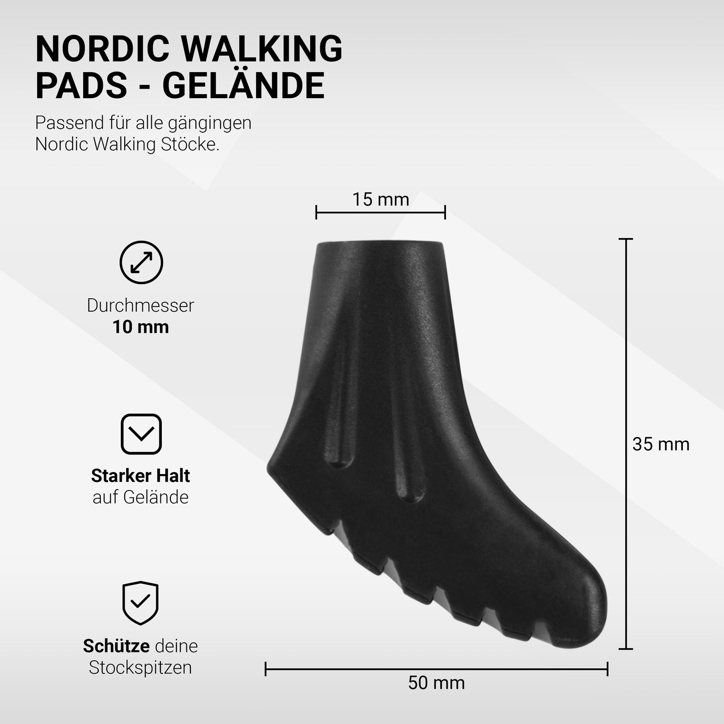 Nordic Walking Pads Gelände