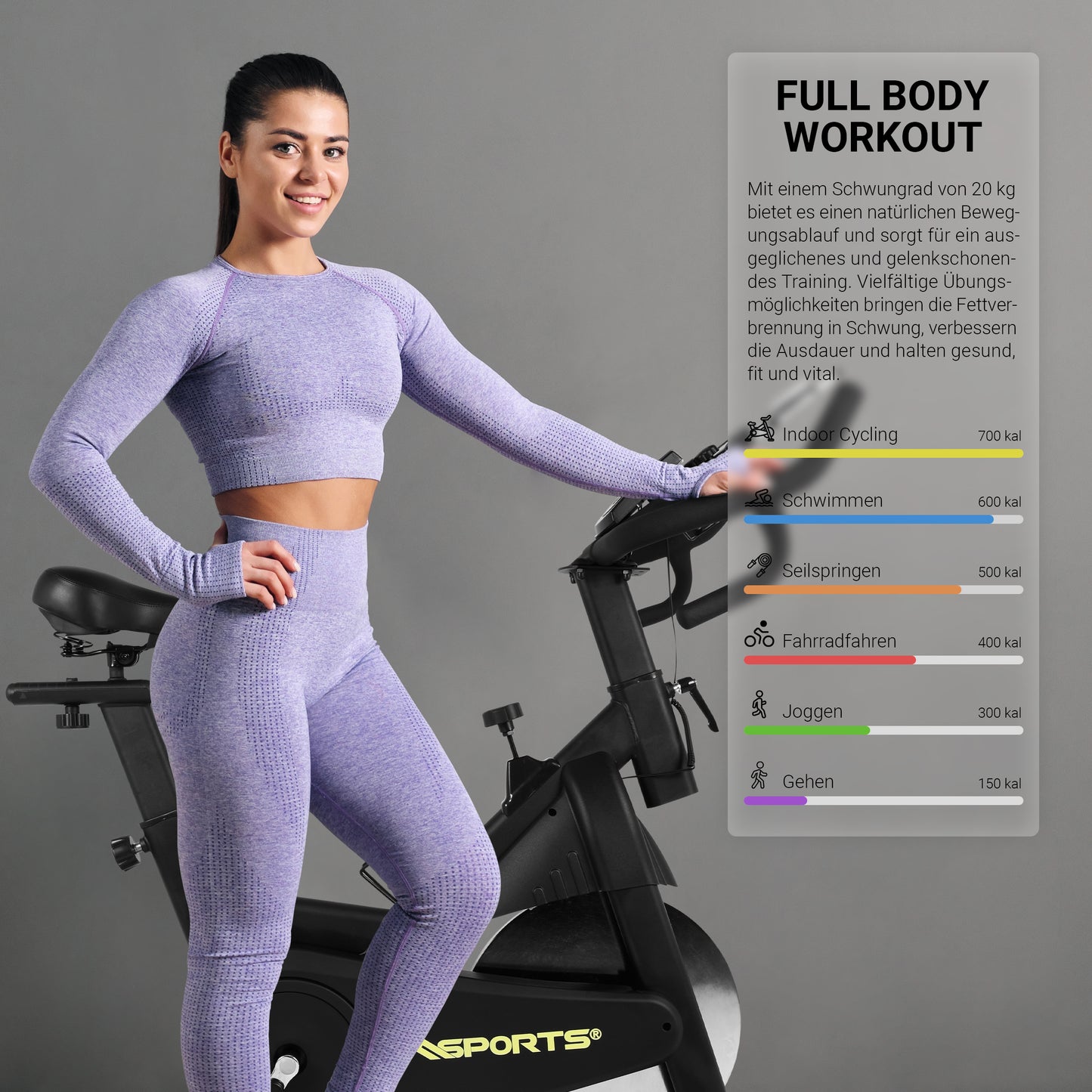 Indoor Cycling Bike Elite Black Series