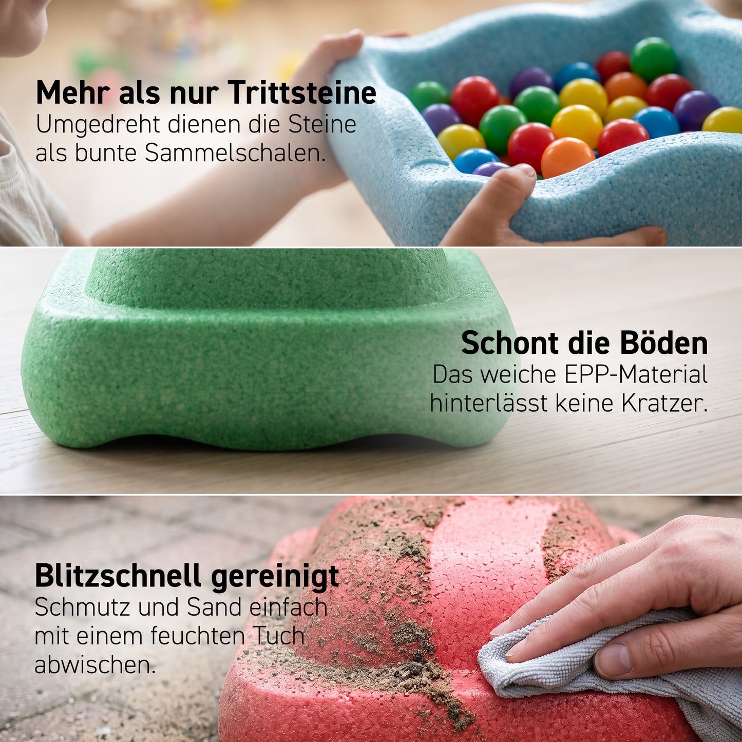 Stapelsteine für Kinder