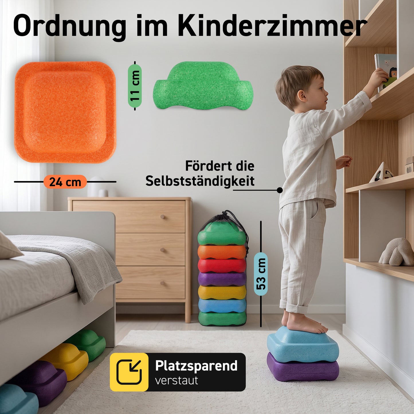 Stapelsteine für Kinder