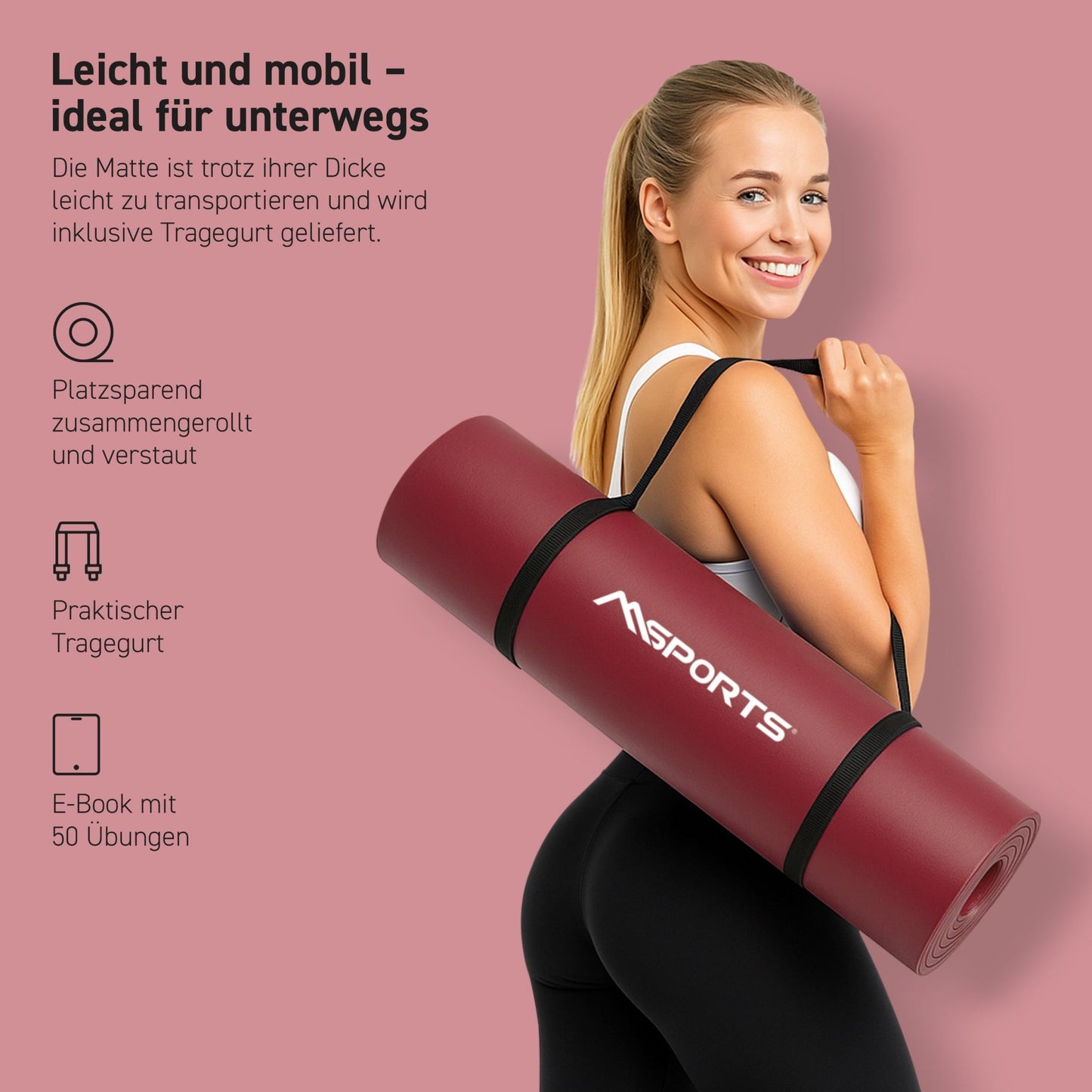 Gymnastikmatte Premium