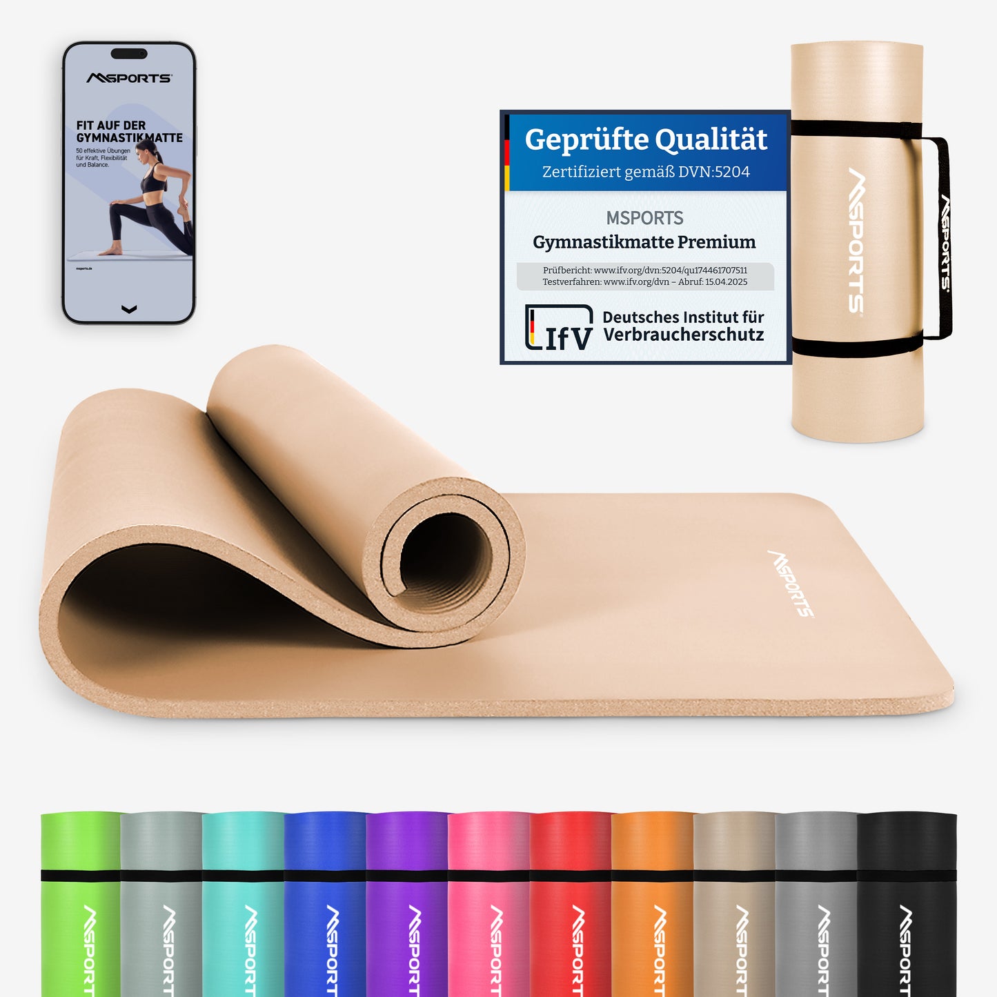 Gymnastikmatte Premium