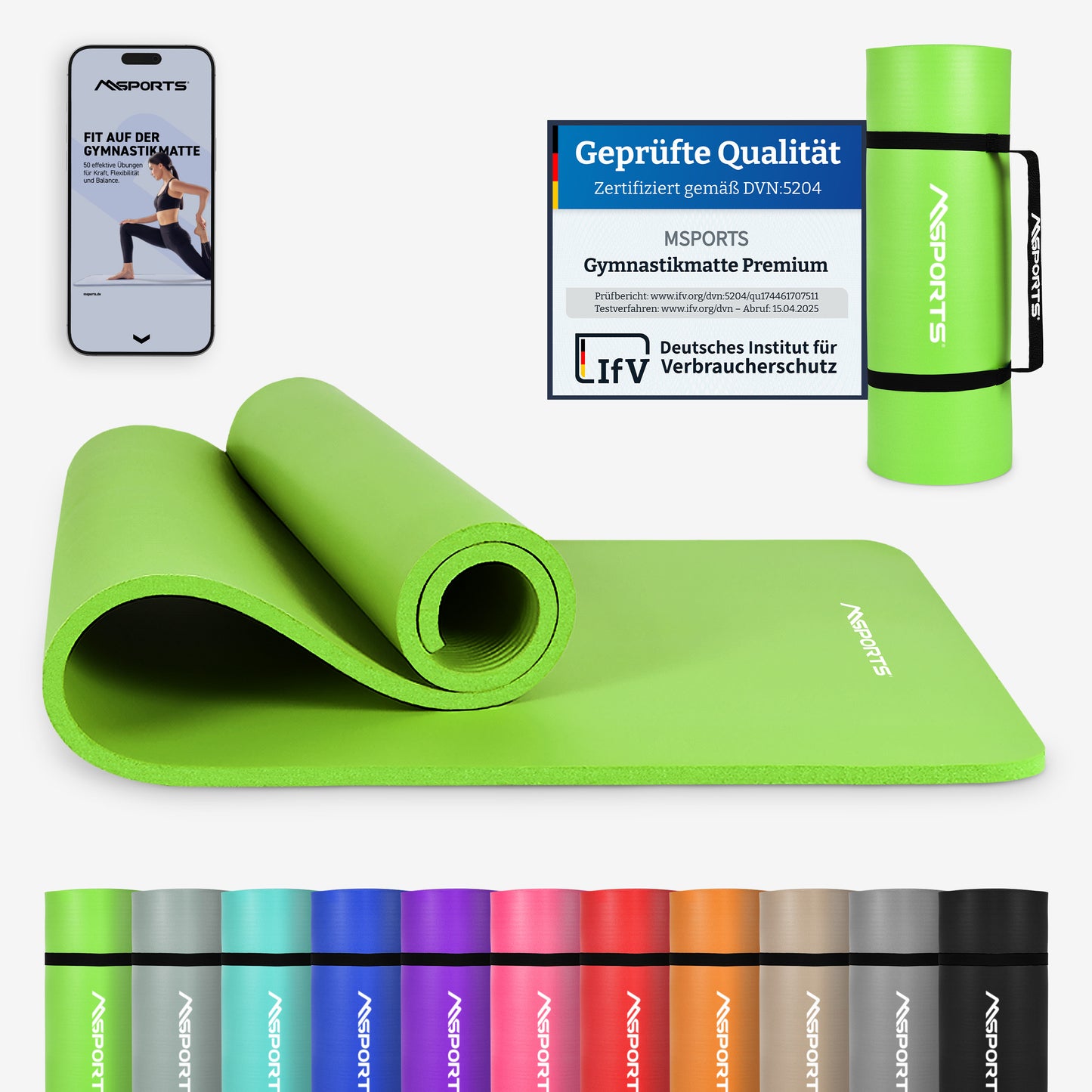 Gymnastikmatte Premium