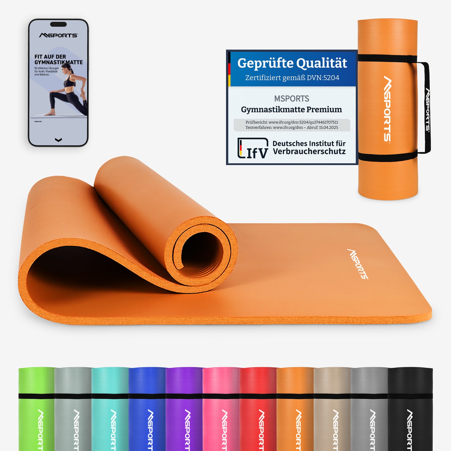 Gymnastikmatte Premium