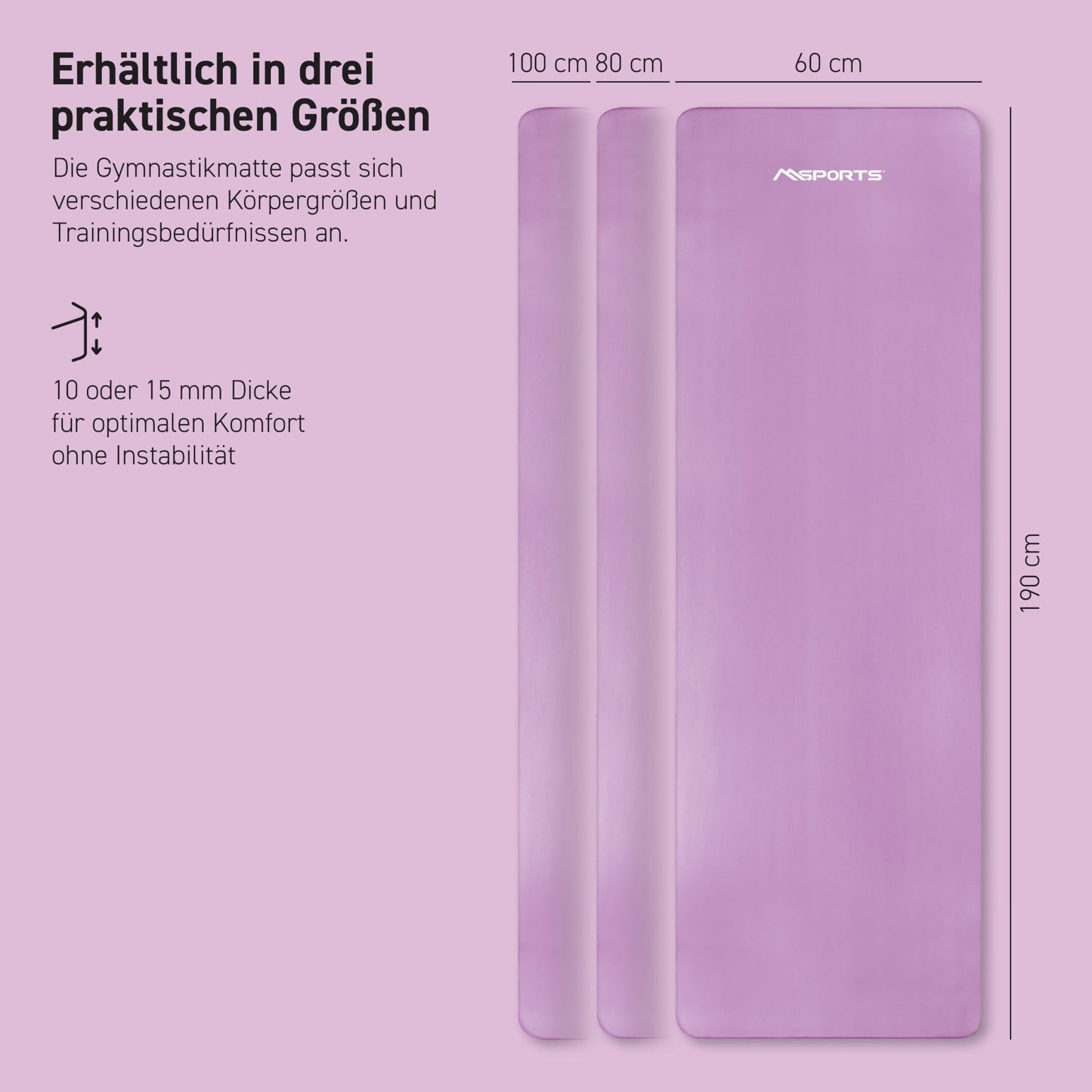 Gymnastikmatte Premium