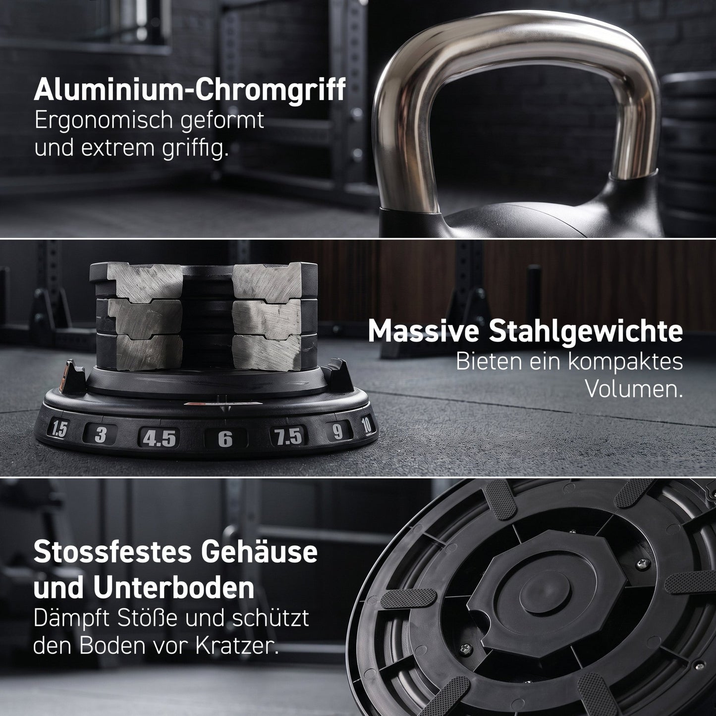 Verstellbare Kettlebell