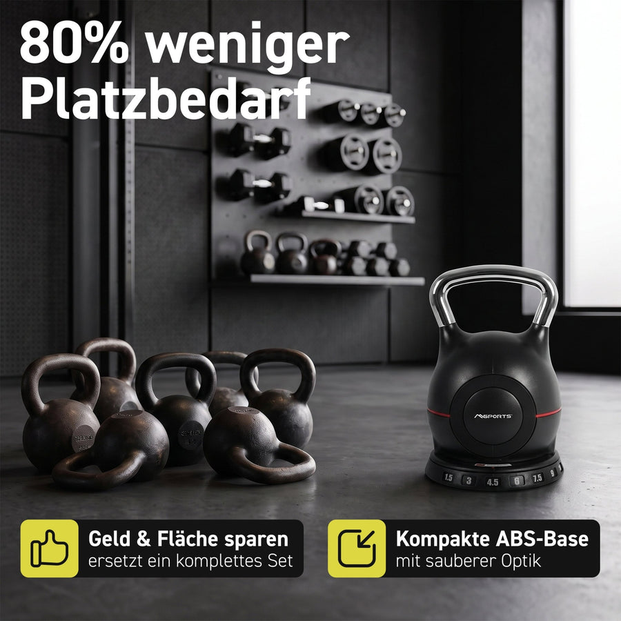 Verstellbare Kettlebell