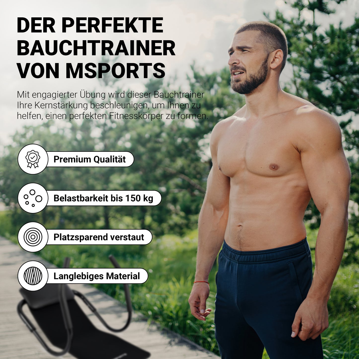 Bauchtrainer Premium