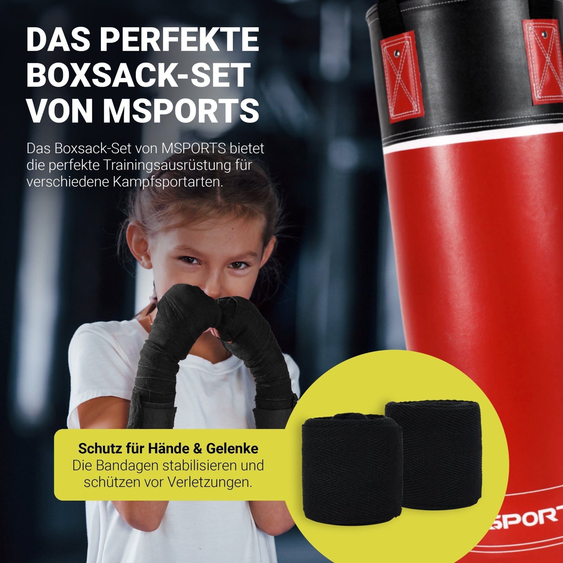 boxsack mit handschuhen kinder Boxsack Set Kinder