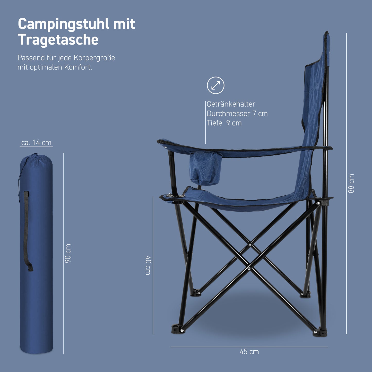 Camping Chair Set of 2