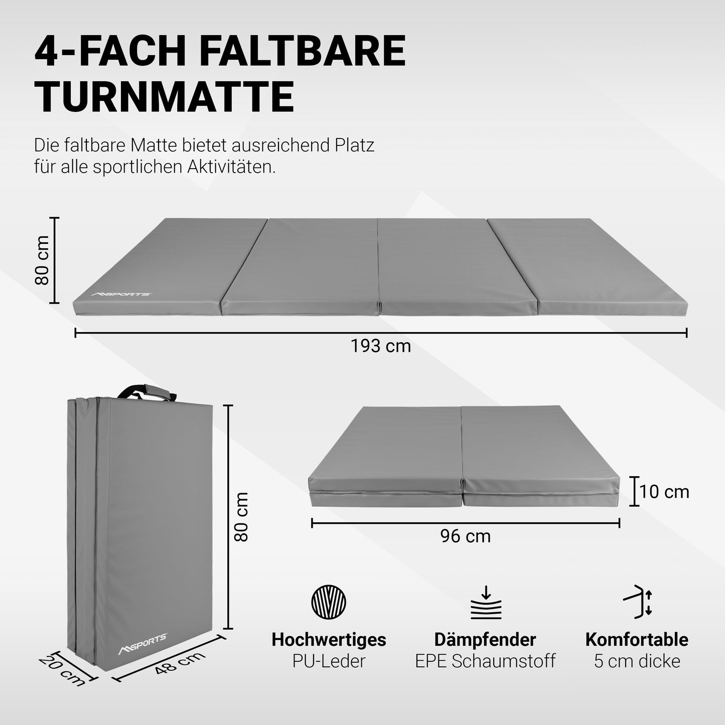 Faltbare Matte Premium