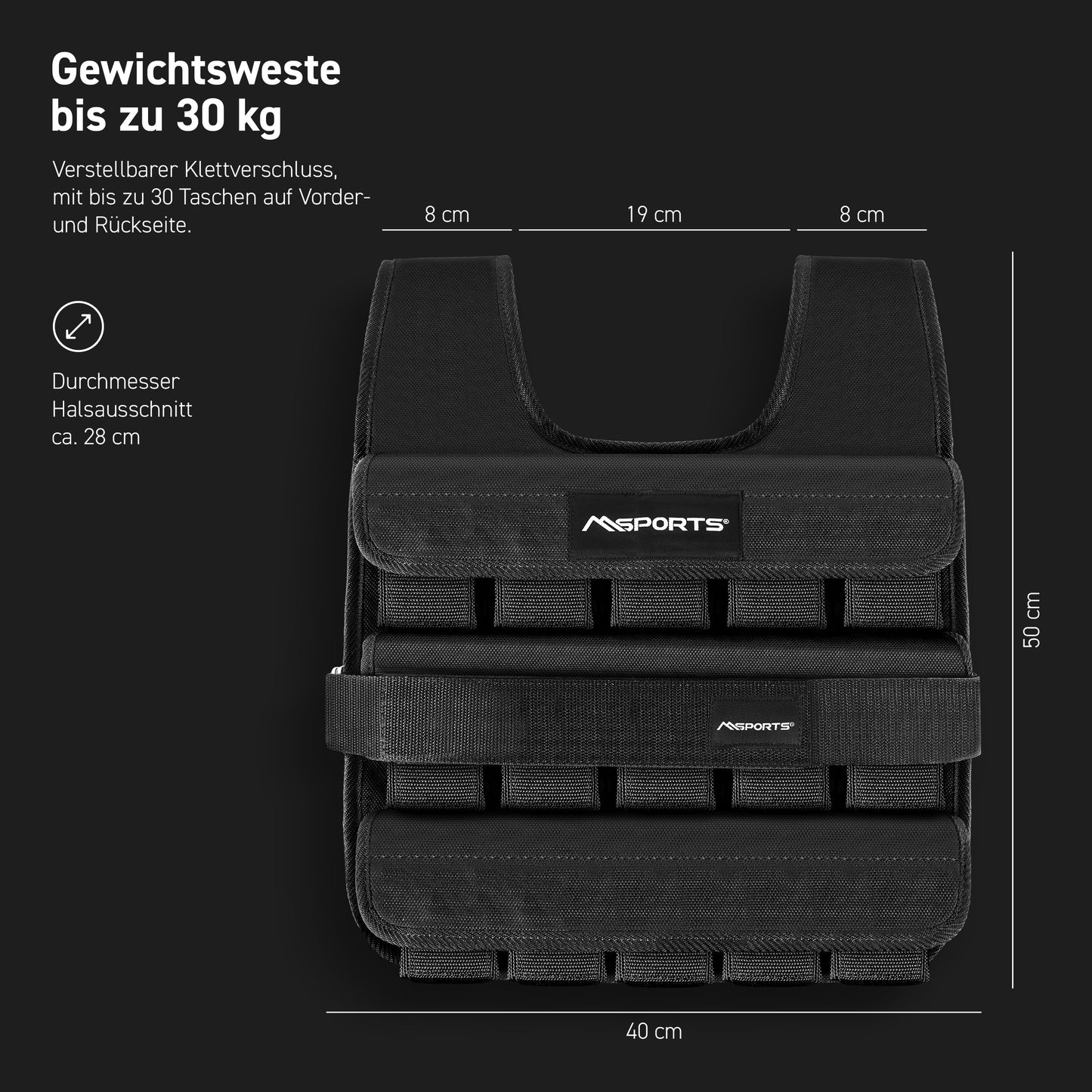 Gewichtsweste Premium