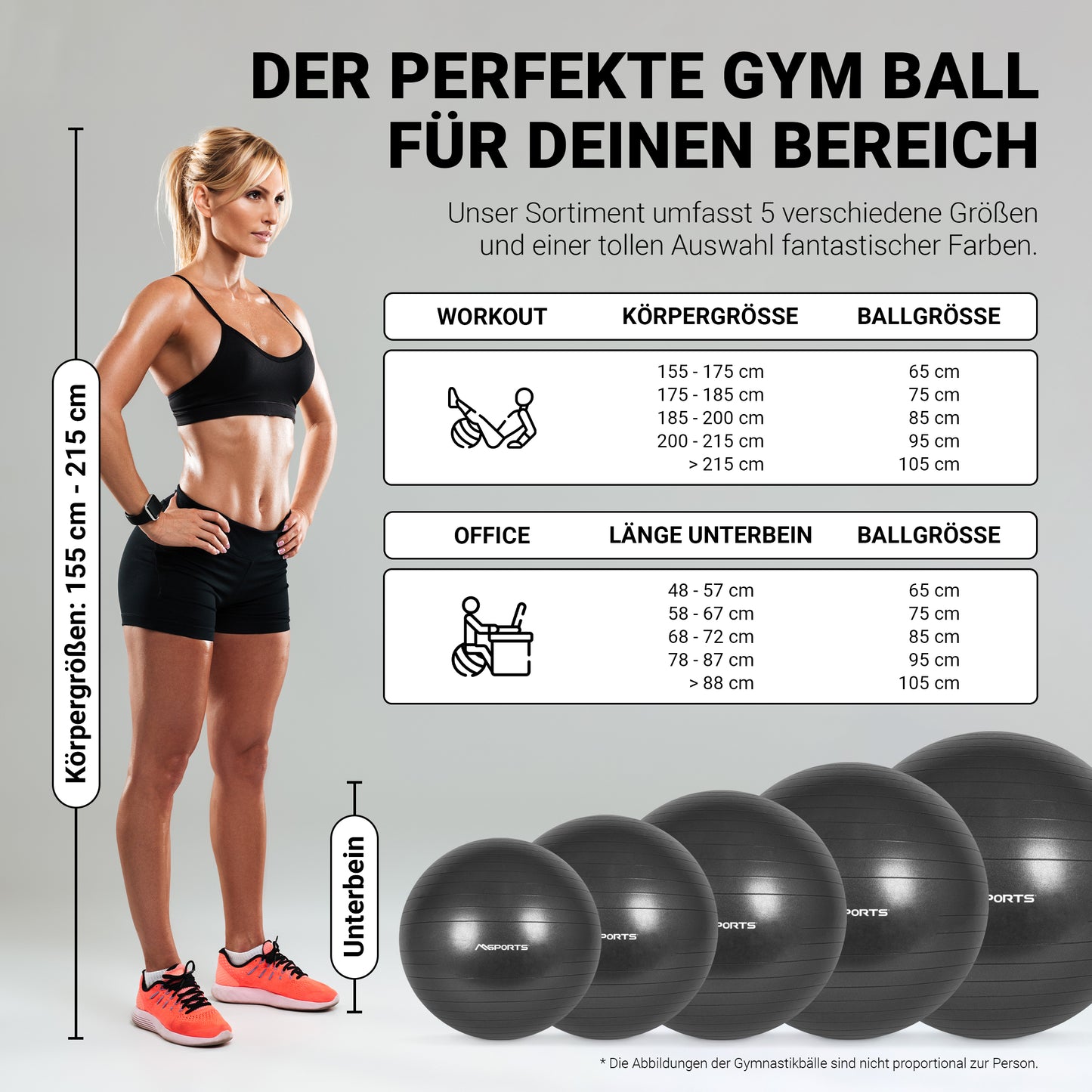 Gymnastikball Premium