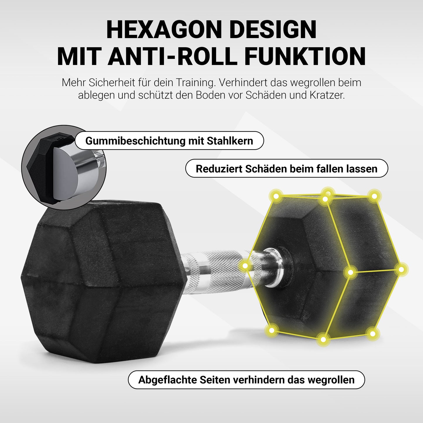 Hexagon Hanteln Premium 2er Set