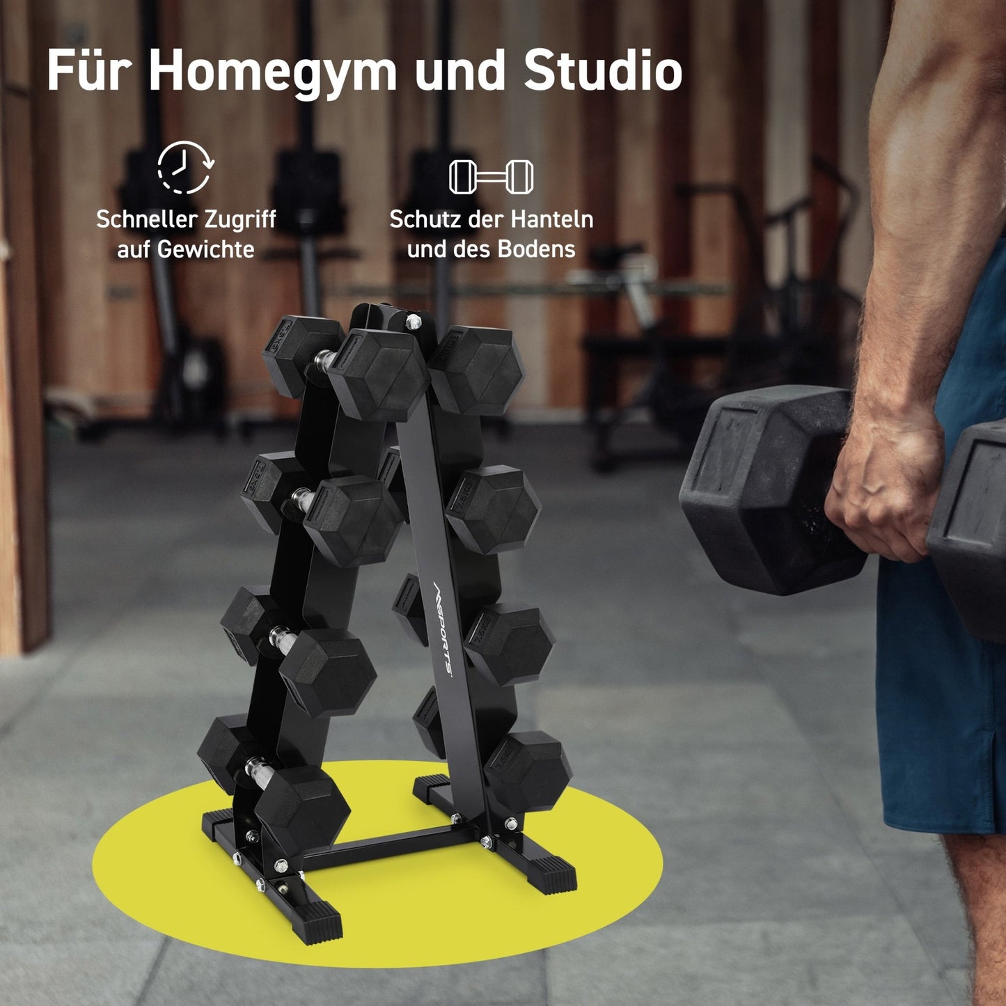 Kurzhantel Rack Premium