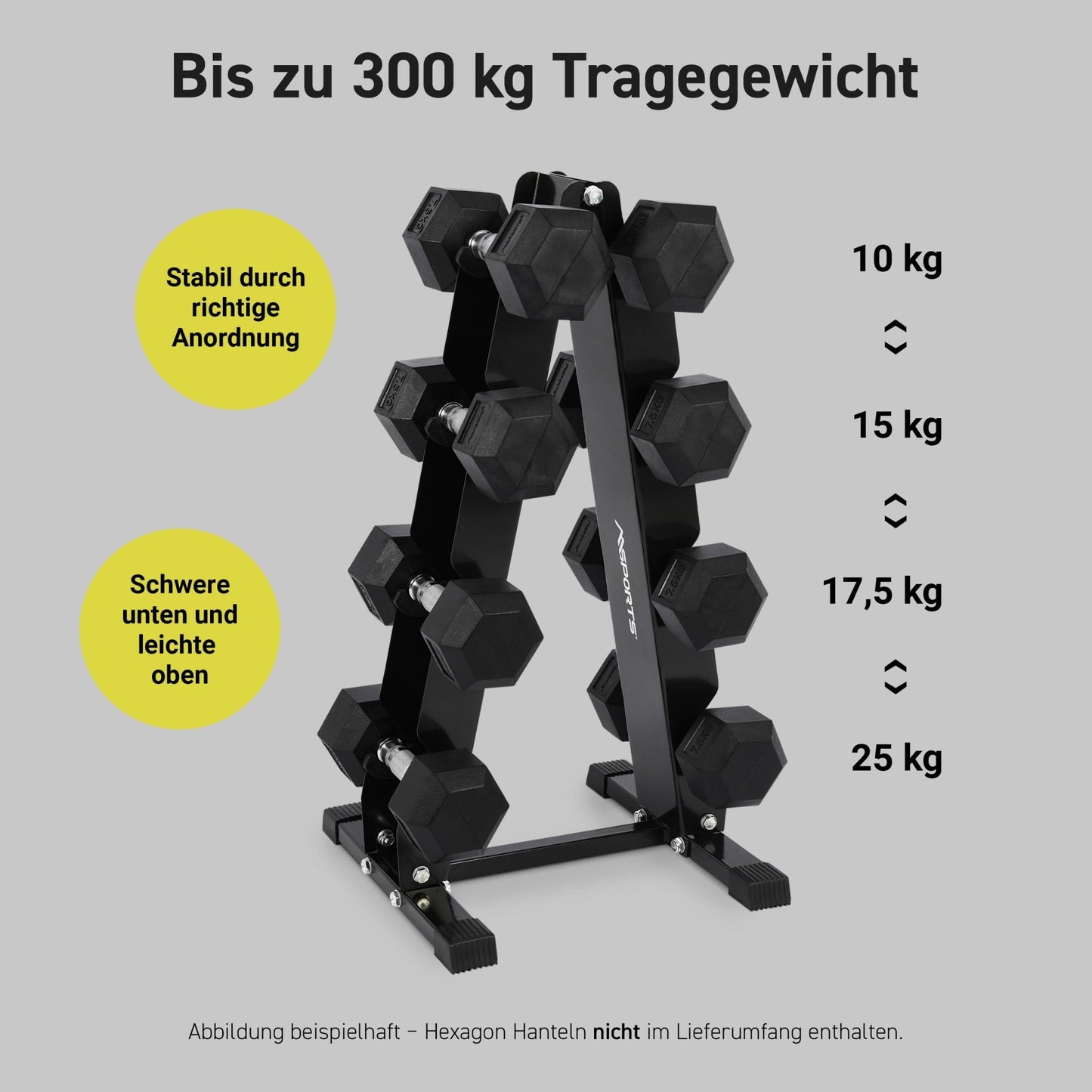 Kurzhantel Rack Premium