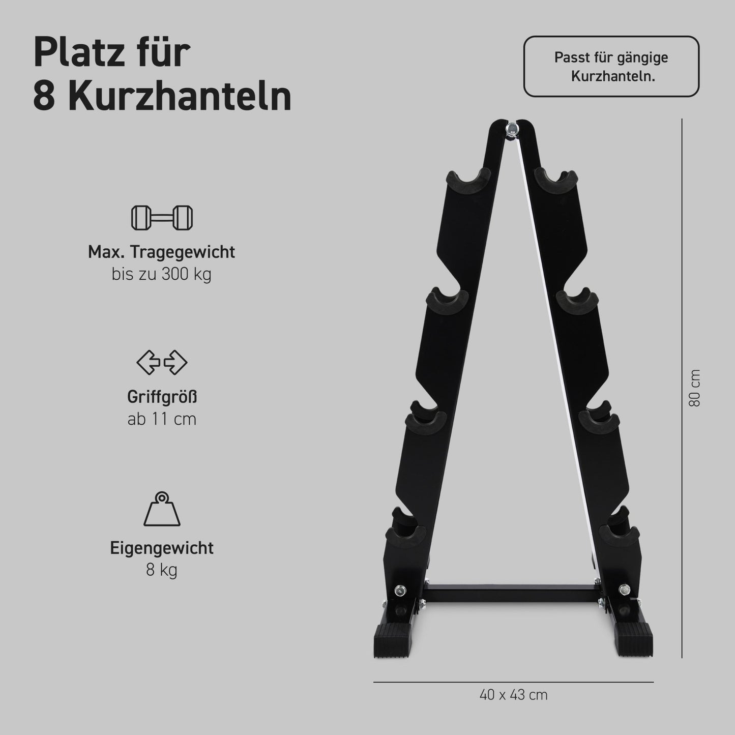 Kurzhantel Rack Premium