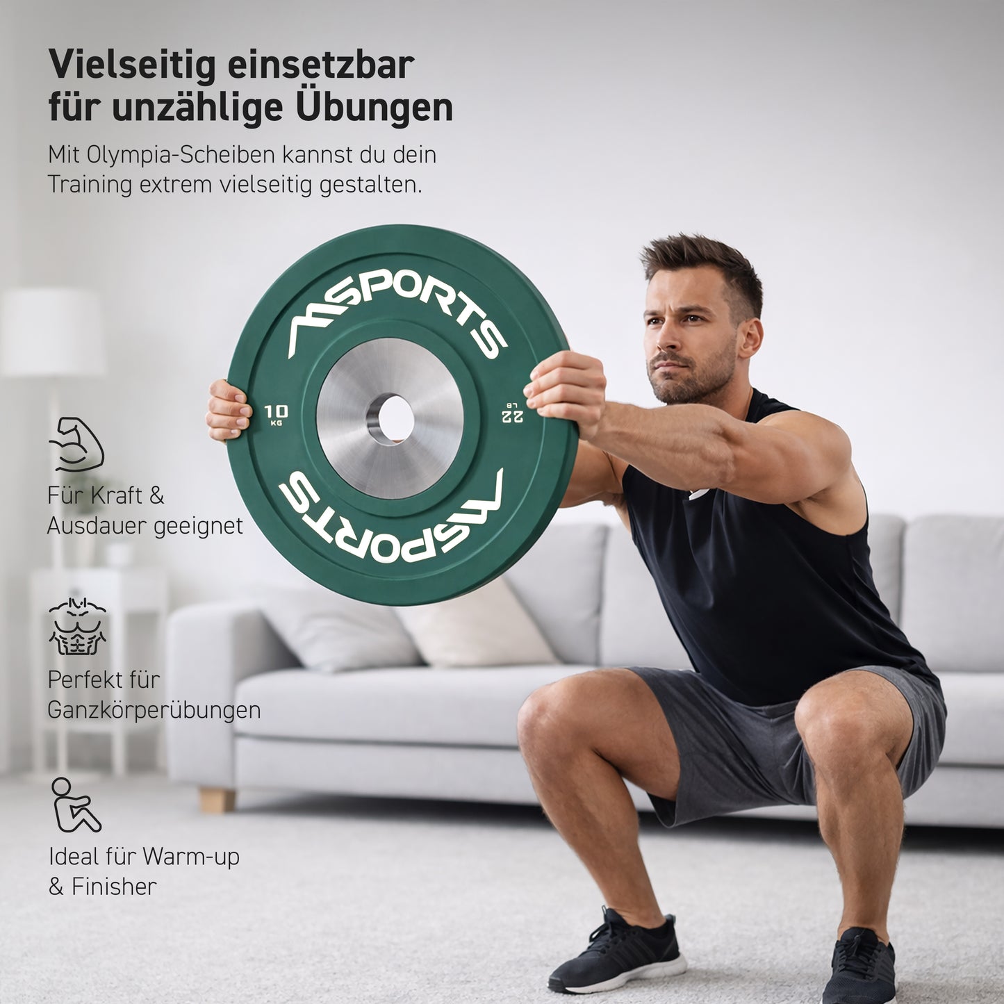 Olympia Hantelscheiben 2er Set