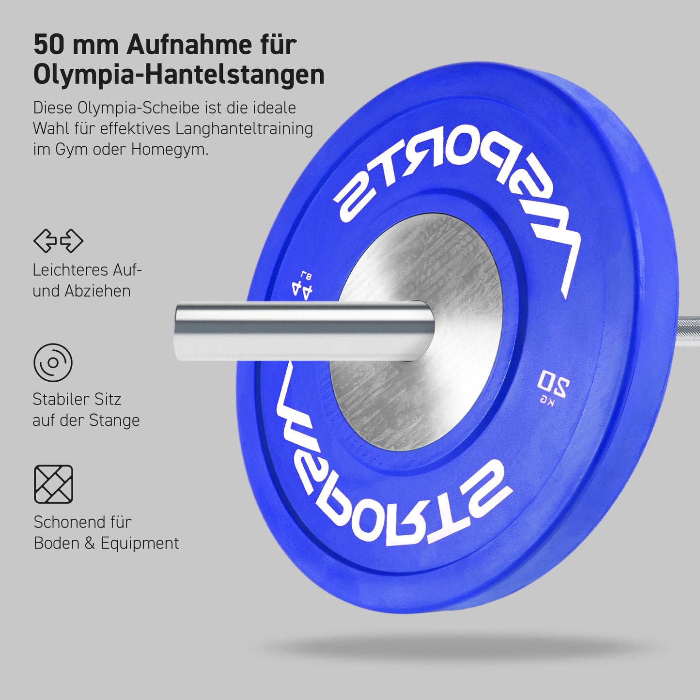 Olympia Hantelscheiben 2er Set