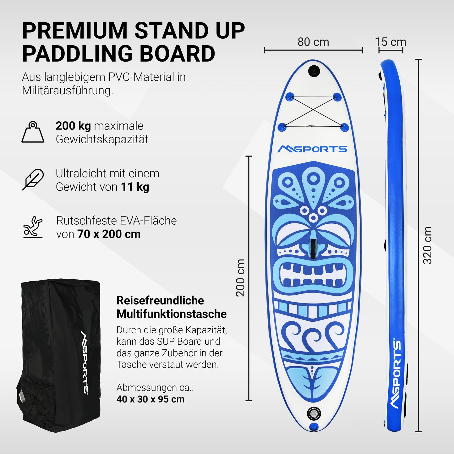 SUP Board Premium Blue