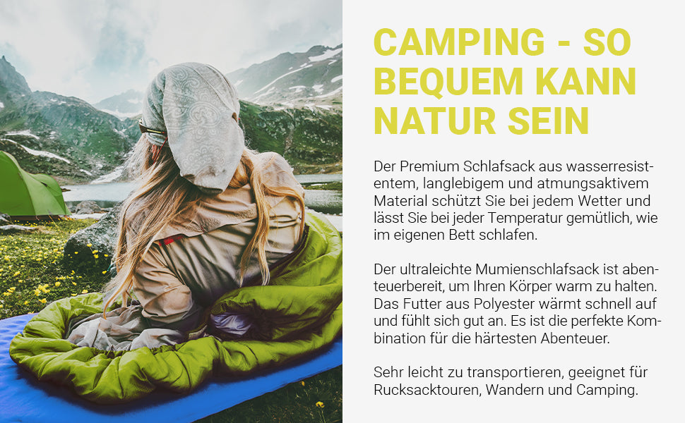 schlafsack bewertung Schlafsack Premium